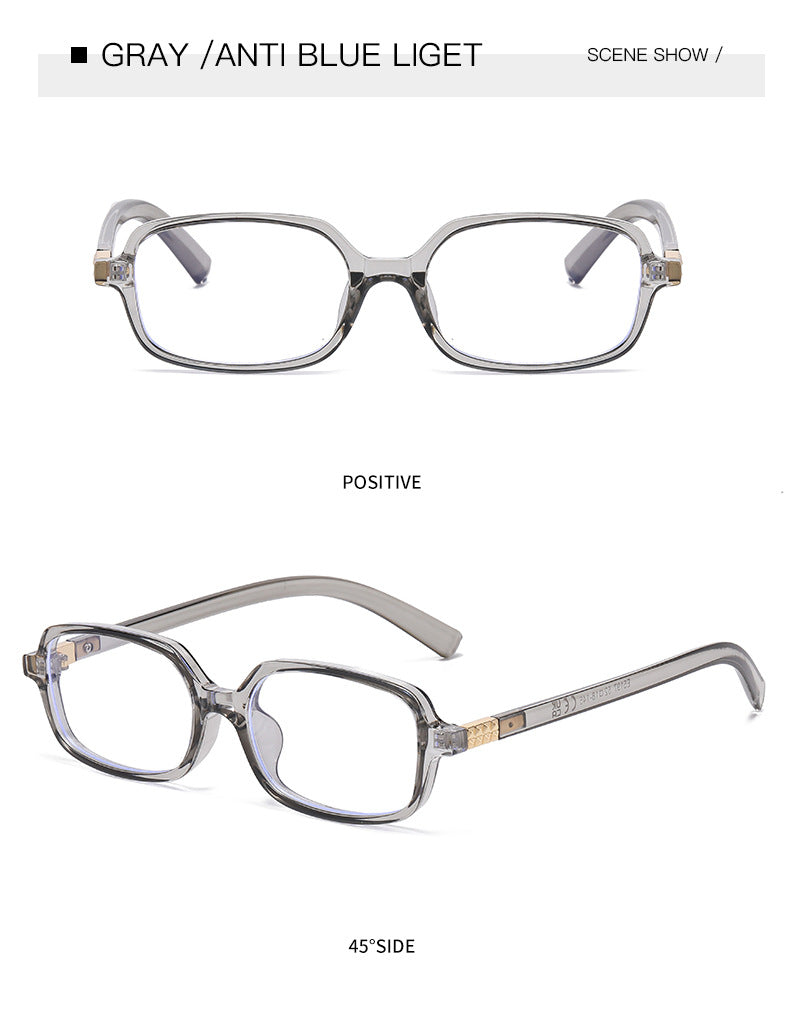 Small Rectangle Frame Retro Sunglasses - view 16