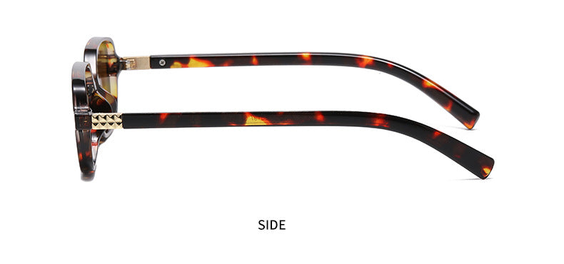 Small Rectangle Frame Retro Sunglasses - view 9