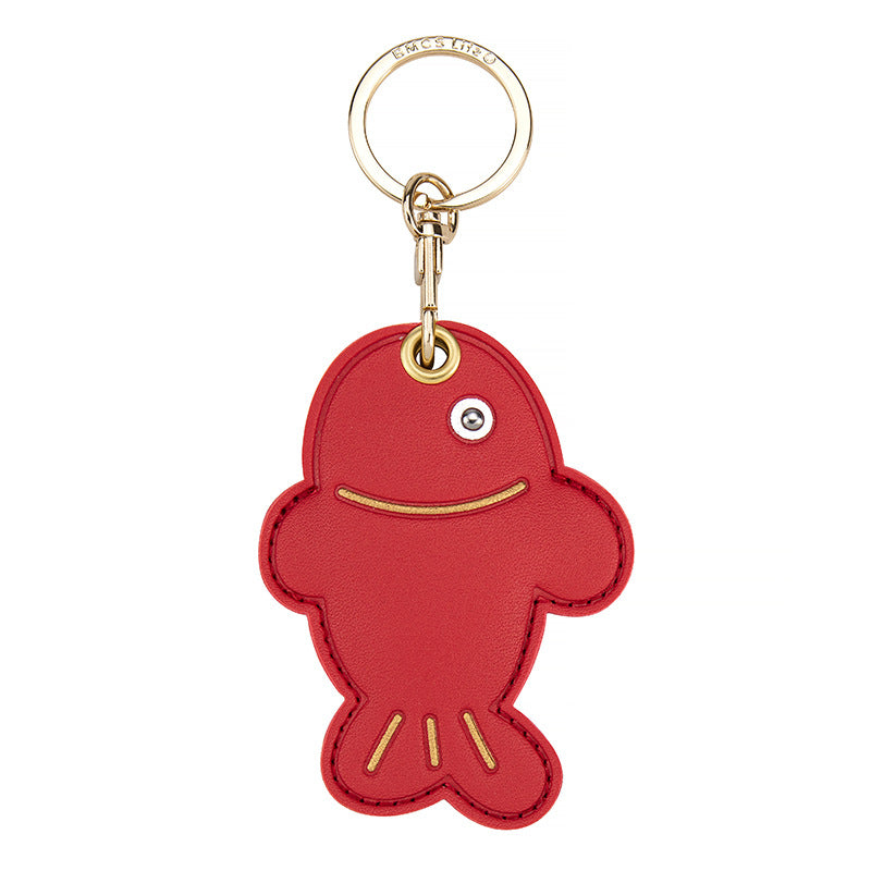 Smiling Fruit and Koi Bag Charm - Koi