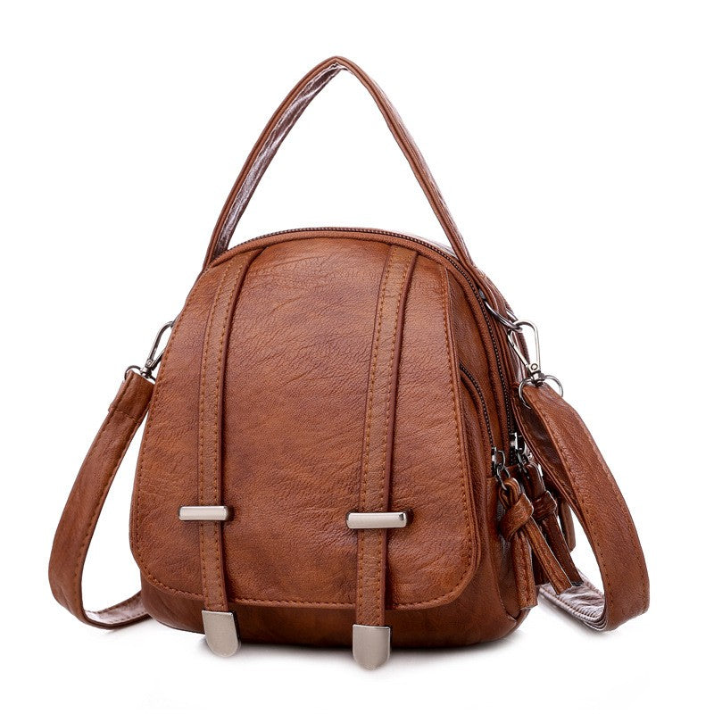 Mini Dome Top Handle Crossbody Bag