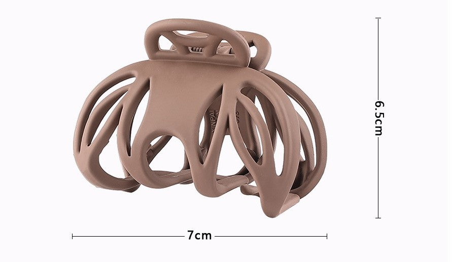 Matte Openwork Pumpkin Hair Claw Clip - view 2