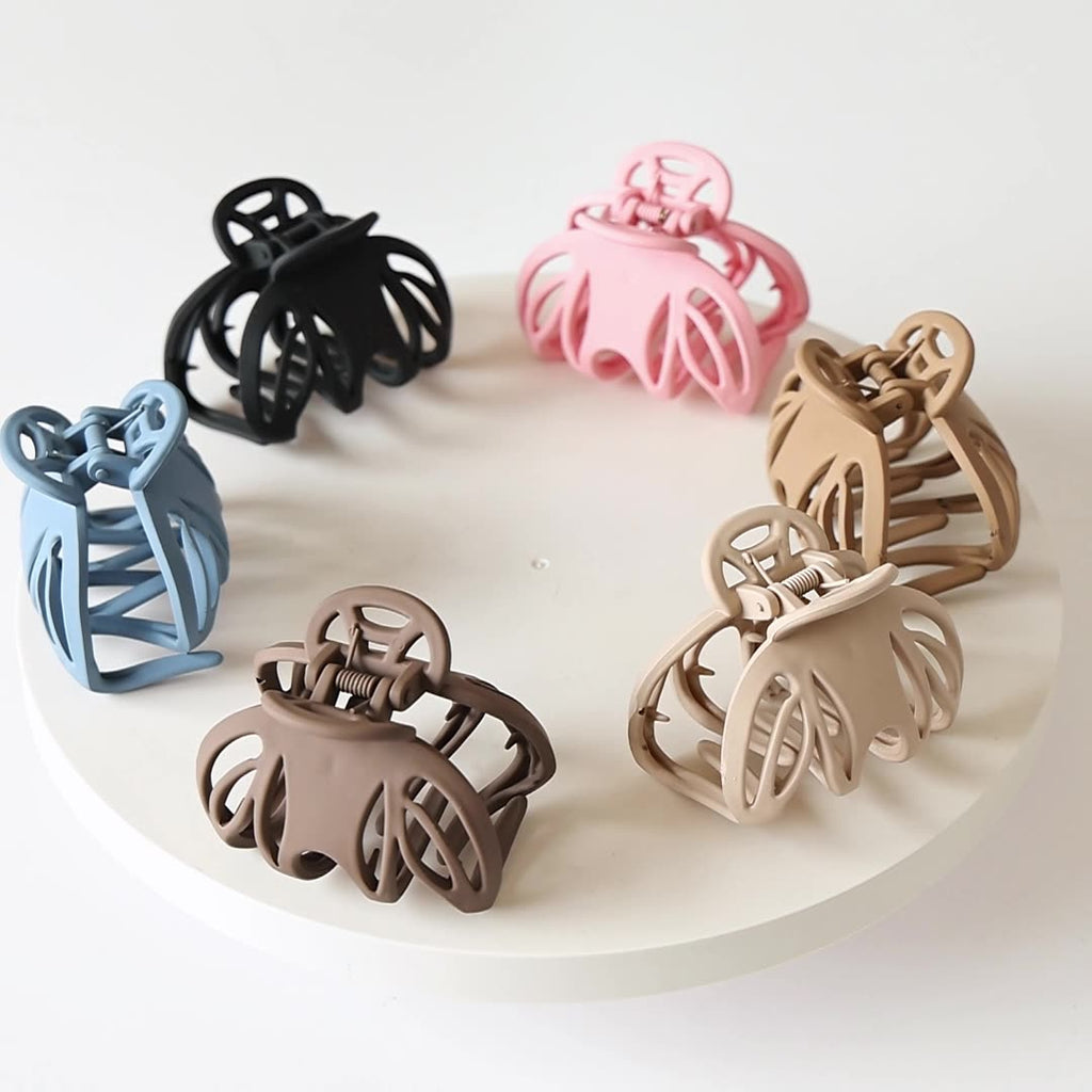 Matte Openwork Pumpkin Hair Claw Clip - view 3