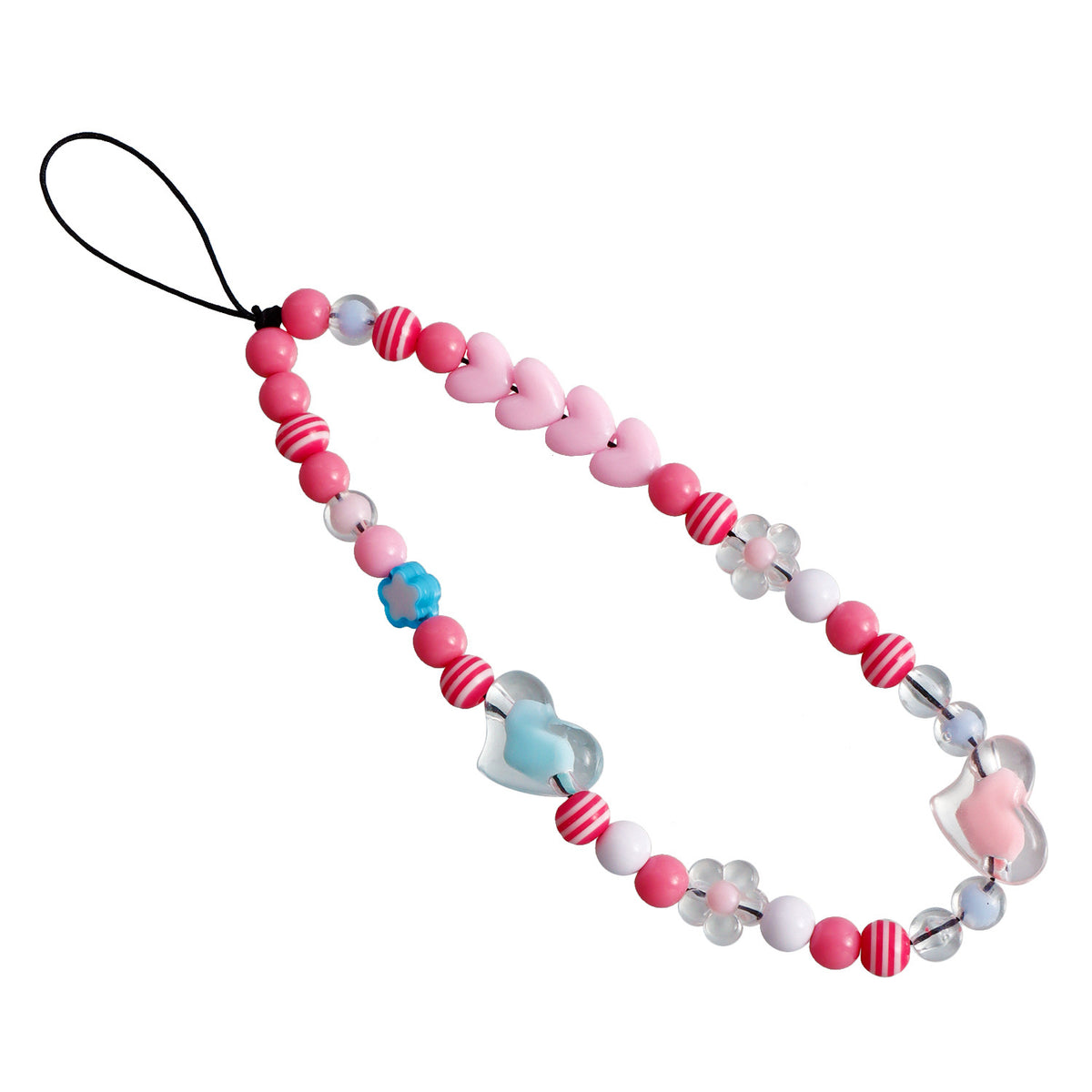 Hand Beaded Phone Charm Strap - Color_03