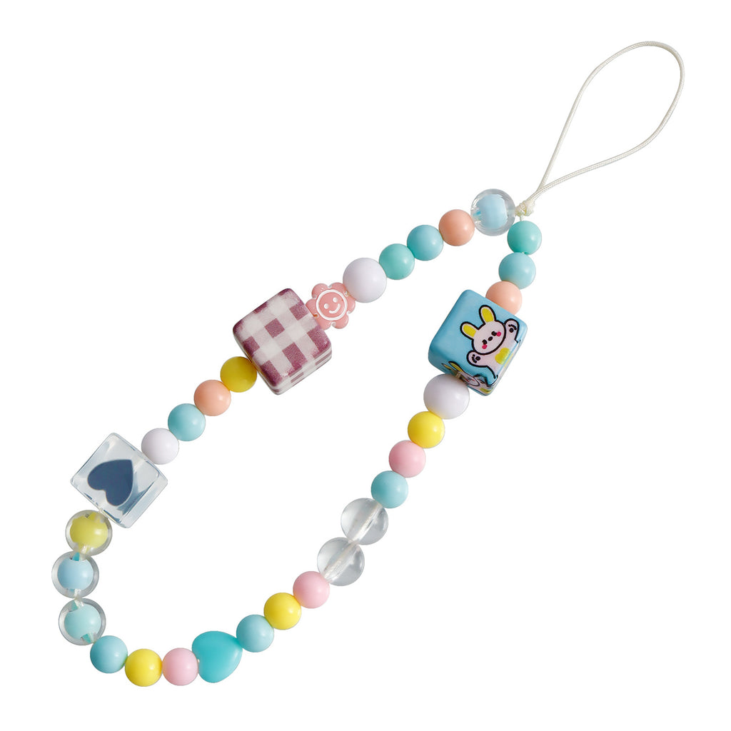 Hand Beaded Phone Charm Strap - Color_05