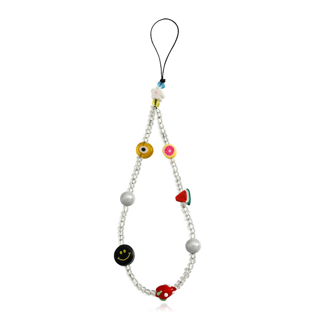 Hand Beaded Phone Charm Strap - Color_07