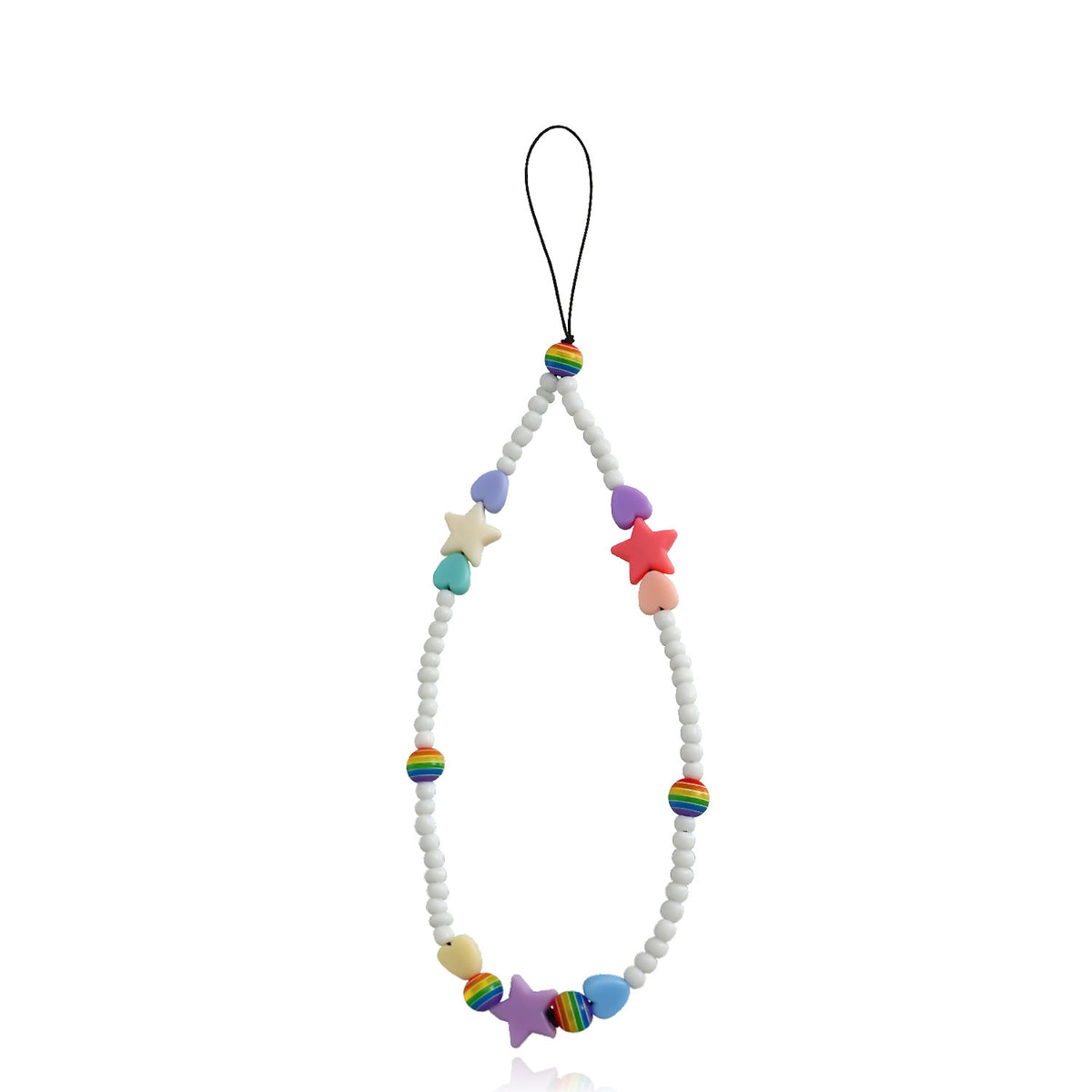 Hand Beaded Phone Charm Strap - Color_09