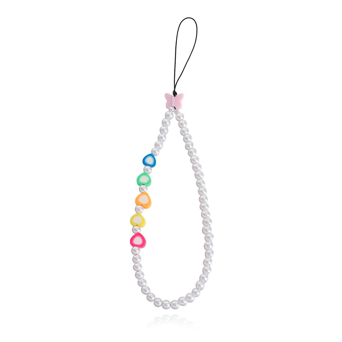 Hand Beaded Phone Charm Strap - Color_22