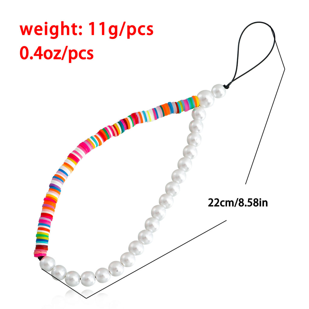 Hand Beaded Phone Charm Strap - view 4