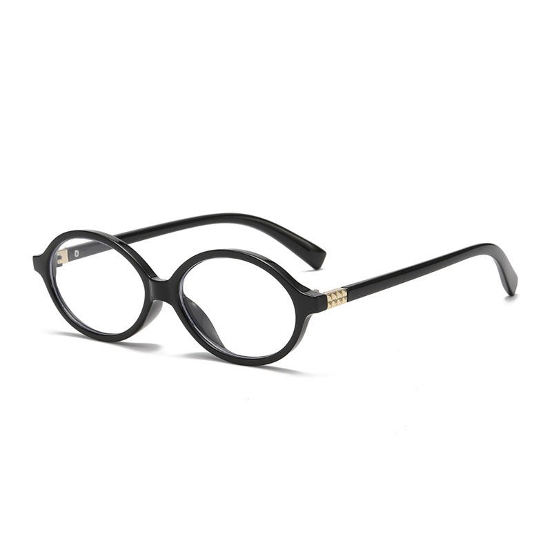 Retro Oval Frame Tinted Sunglasses - NO07