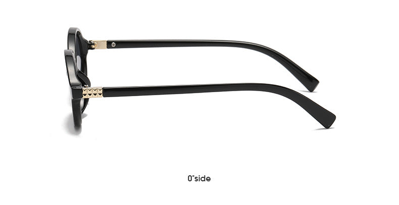 Retro Oval Frame Tinted Sunglasses - view 1