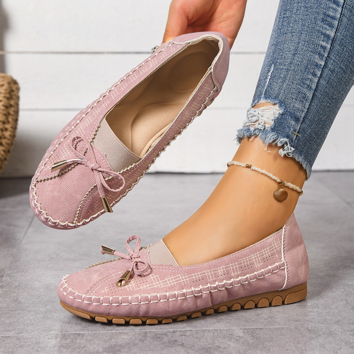 Soft Sole Slip-On Moccasin Loafers
