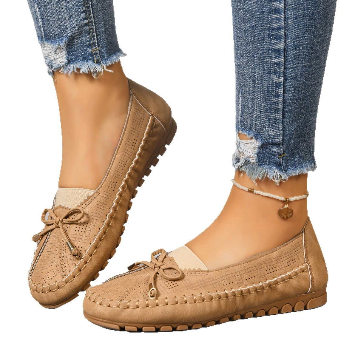 Soft Sole Slip-On Moccasin Loafers