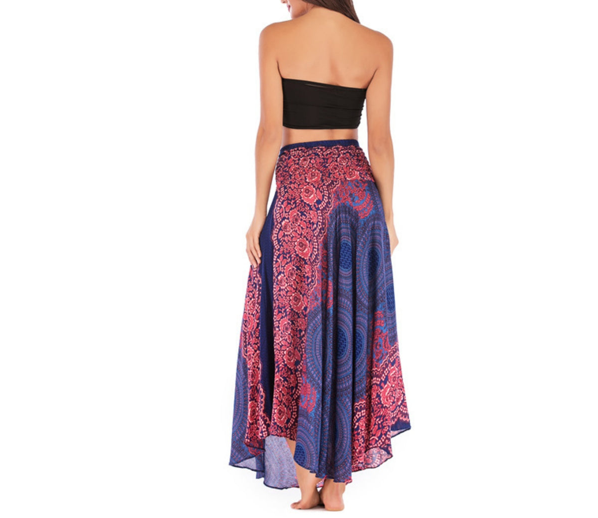 Boho Mandala Two Way Maxi Skirt - view 1