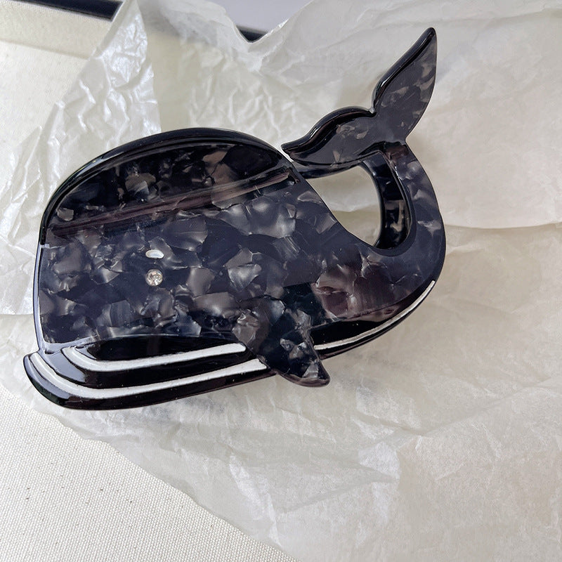 Sea Creature Hair Claw Clip Barrette - Color_02