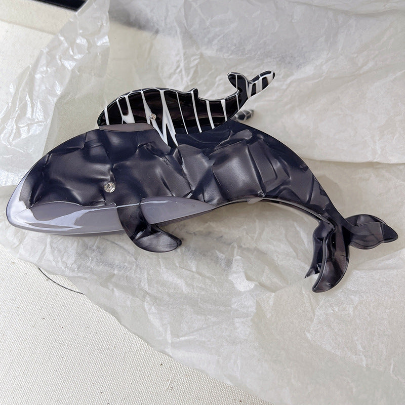 Sea Creature Hair Claw Clip Barrette - Color_03