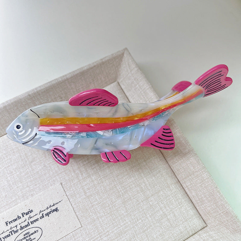 Sea Creature Hair Claw Clip Barrette - Color_12