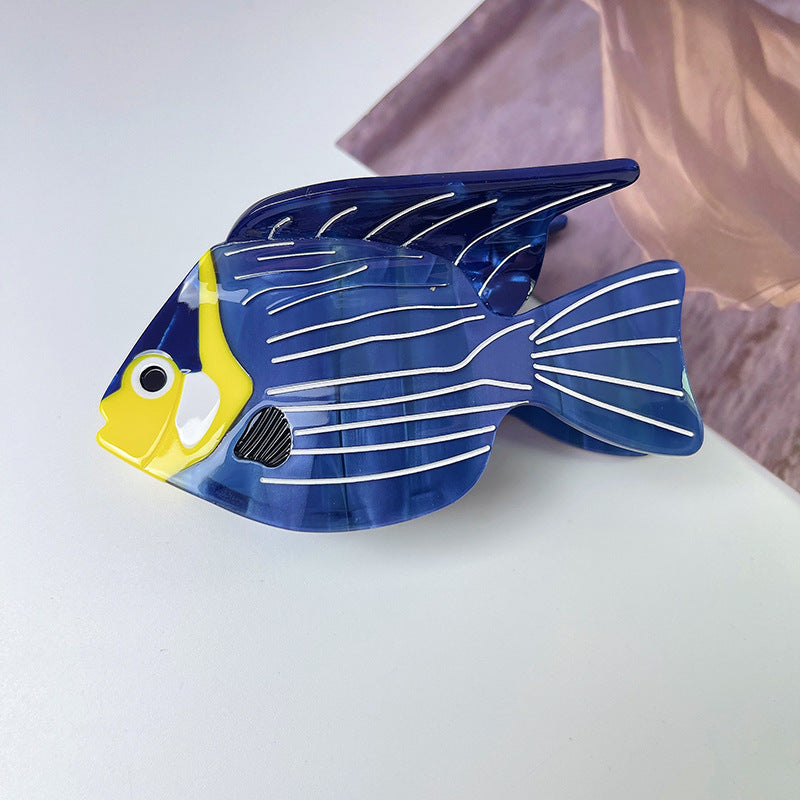 Sea Creature Hair Claw Clip Barrette - Color_17