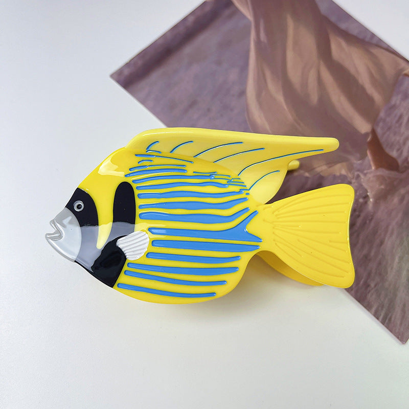 Sea Creature Hair Claw Clip Barrette - Color_19