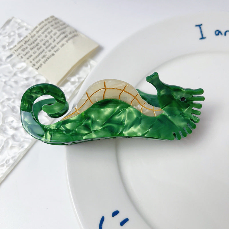 Sea Creature Hair Claw Clip Barrette - Color_36