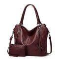 Burgundy with Pouch