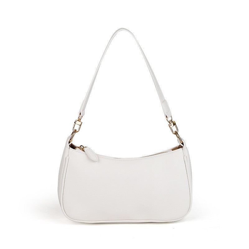 Y2K Baguette Shoulder Bag with Chain Strap