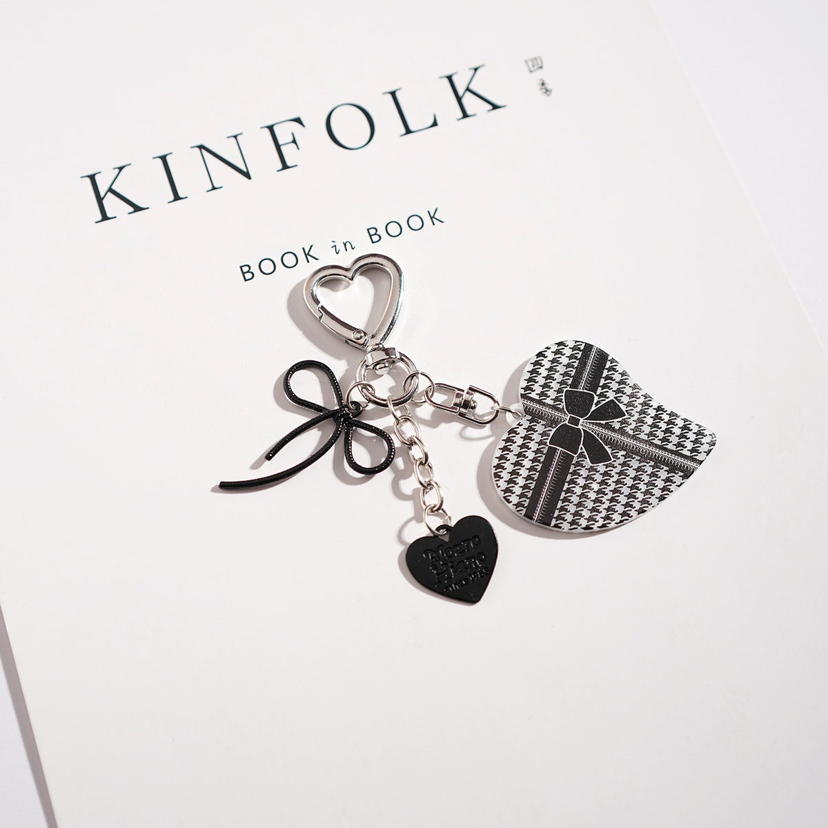 Heart Charm Tassel Bag Keychain - NO-1