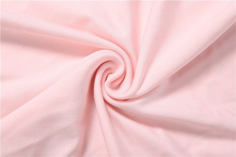 Ruched Drawstring Mini Skirt and Cami Set - Pink - 1