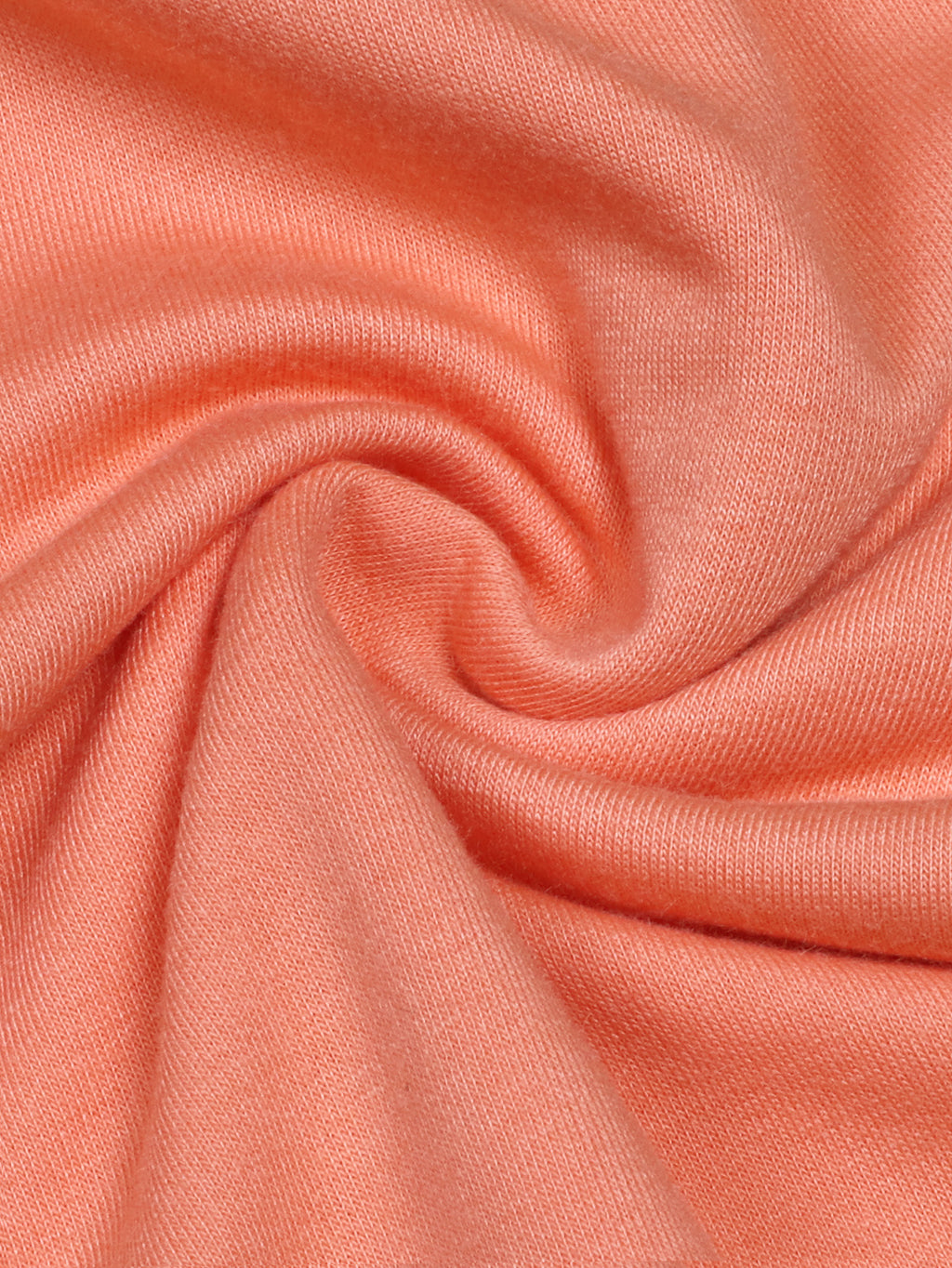 Star Patch Cropped Long Sleeve Boxy Tee - Orange - 8