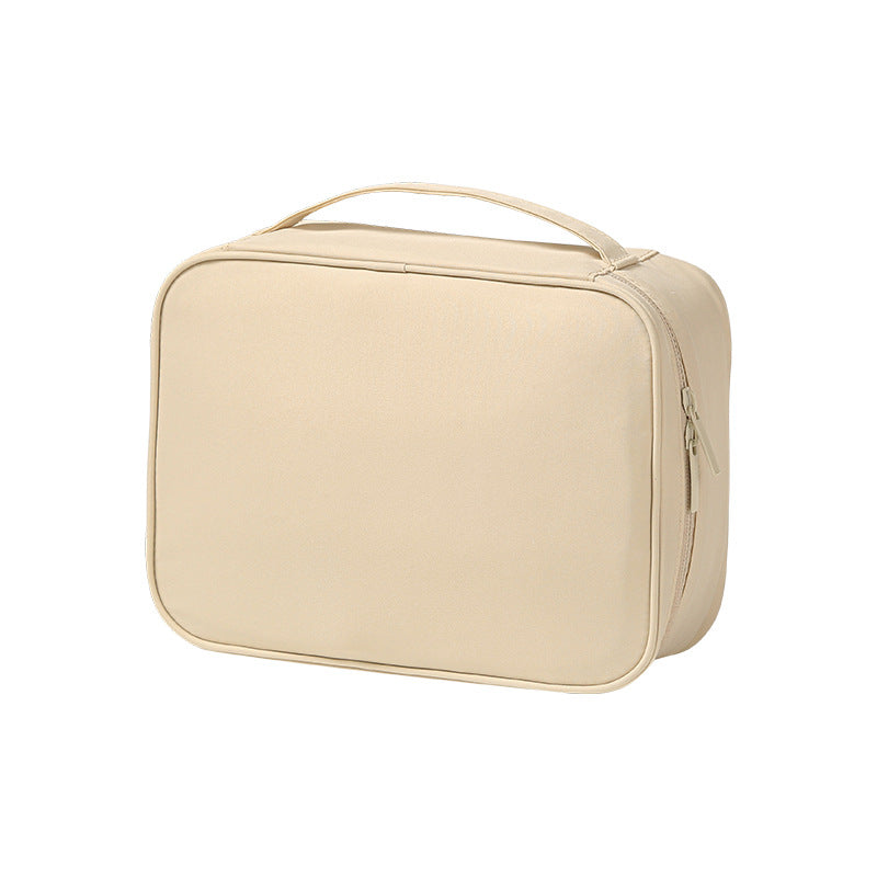 Portable Travel Makeup Case With Brush Holders - B4