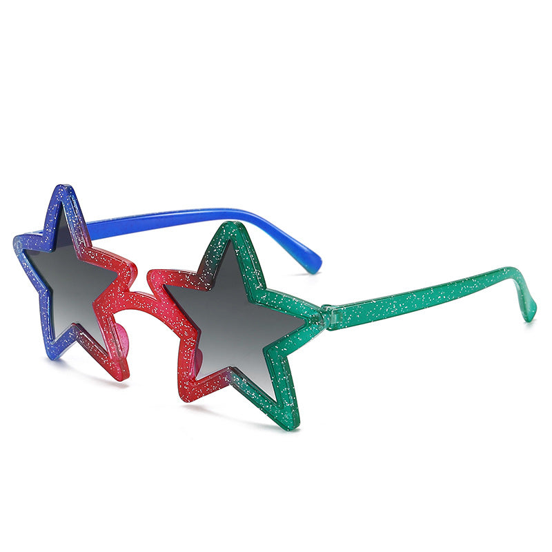 Star Shaped Novelty Party Sunglasses - Color_10