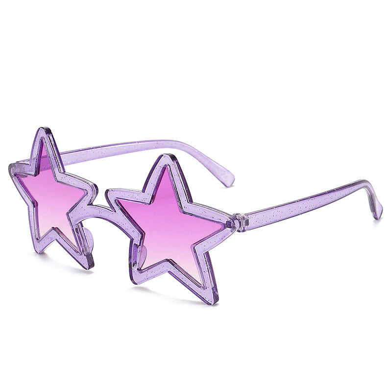 Star Shaped Novelty Party Sunglasses - Color_3
