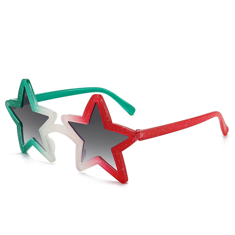 Star Shaped Novelty Party Sunglasses - Color_4