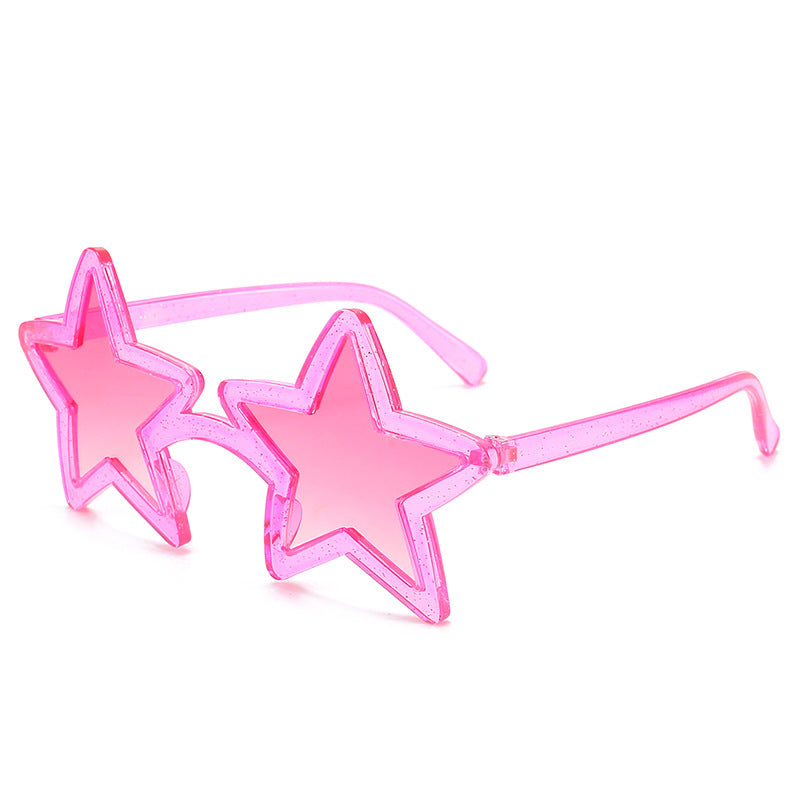 Star Shaped Novelty Party Sunglasses - Color_5