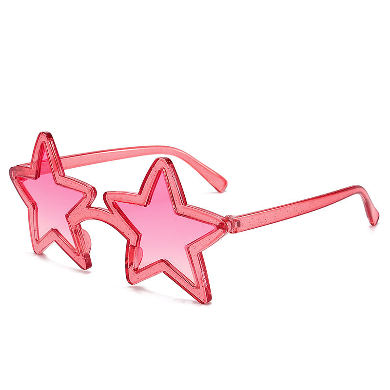Star Shaped Novelty Party Sunglasses - Color_8