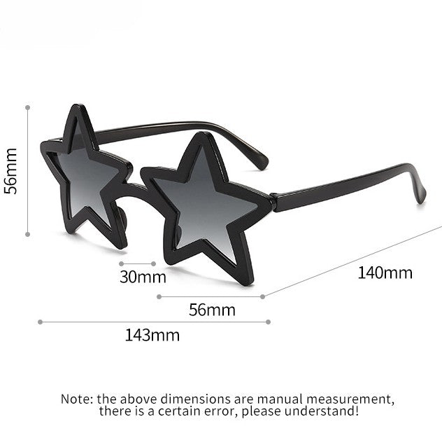 Star Shaped Novelty Party Sunglasses - view 1