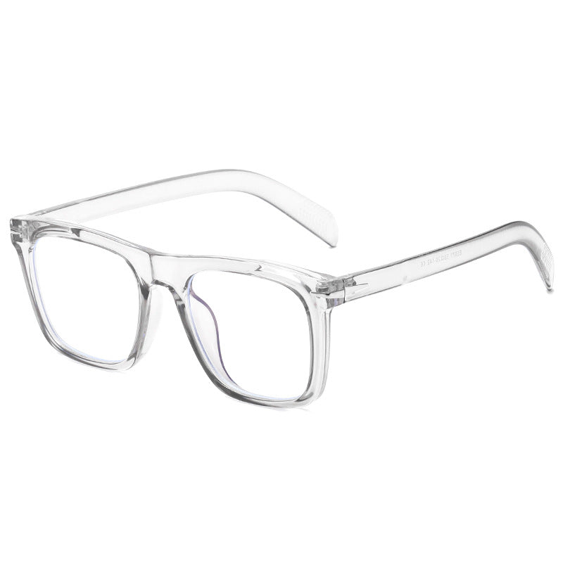 Classic Square Frame Everyday Glasses - 15Clear