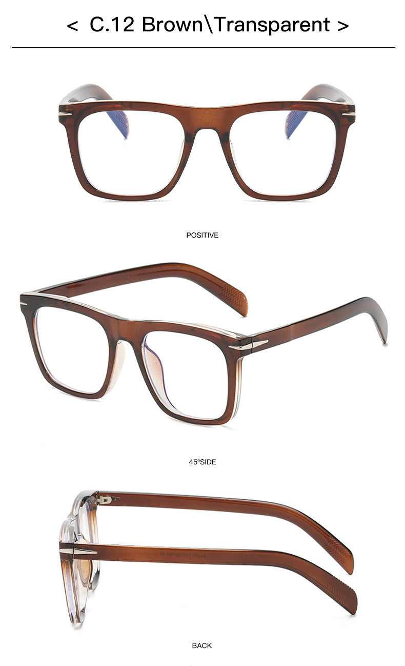 Classic Square Frame Everyday Glasses - view 12