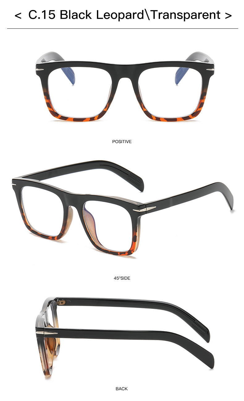 Classic Square Frame Everyday Glasses - view 15