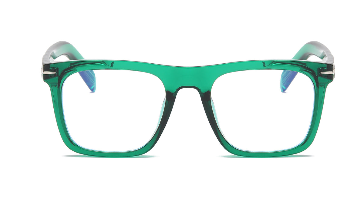 Classic Square Frame Everyday Glasses - view 19