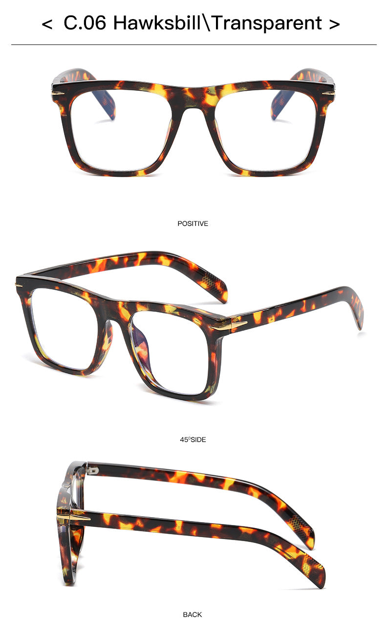 Classic Square Frame Everyday Glasses - view 6