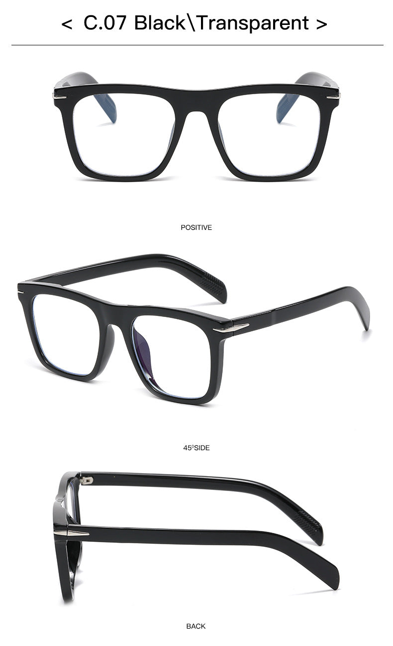 Classic Square Frame Everyday Glasses - view 7