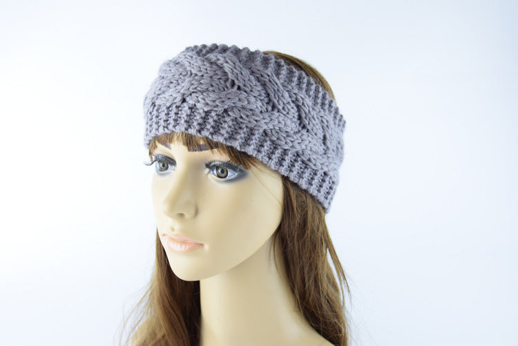 Twist Cable Knit Wide Headband - view 12