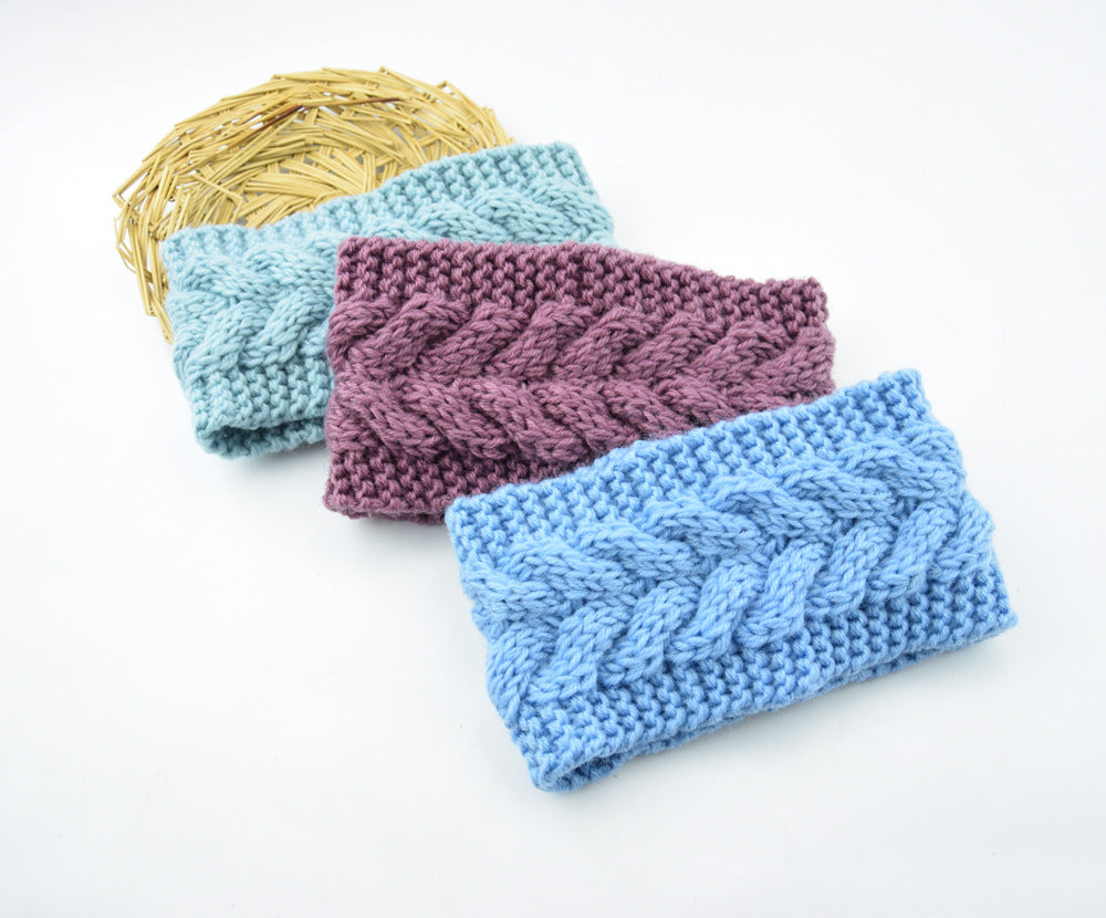 Twist Cable Knit Wide Headband - view 6