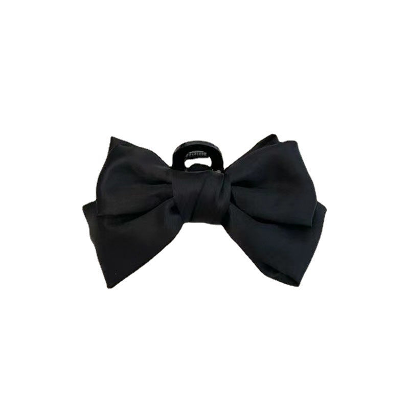Double Sided Satin Bow Hair Claw