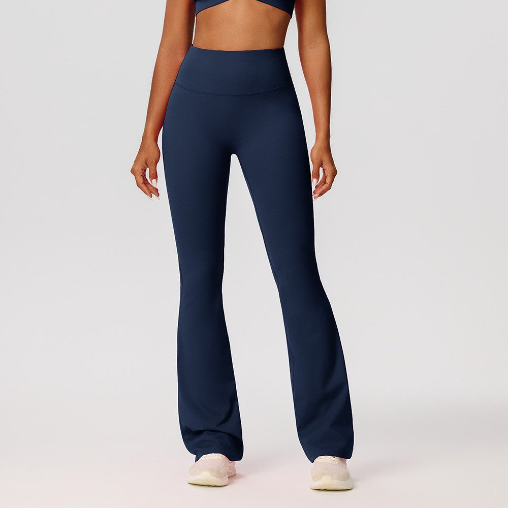 Brushed Scrunch Butt High Waist Flare Yoga Leggings