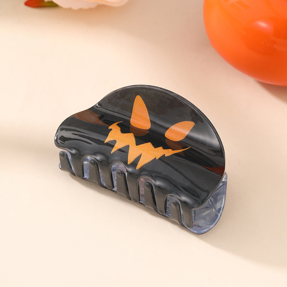 Halloween Motif Claw Clips Spooky Accessory - Color_03