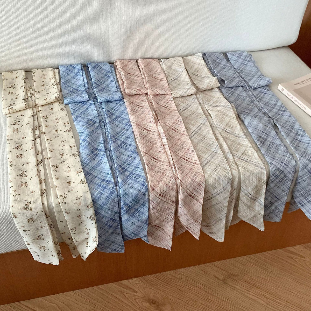 Skinny Tie Scarf For Hair And Neck - view 2
