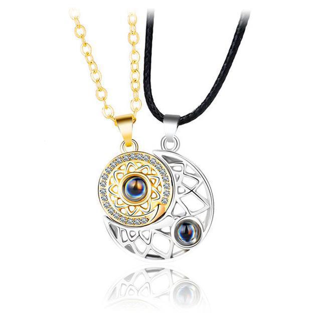 Magnetic Sun Moon Projection Pendant Necklaces - Color_04
