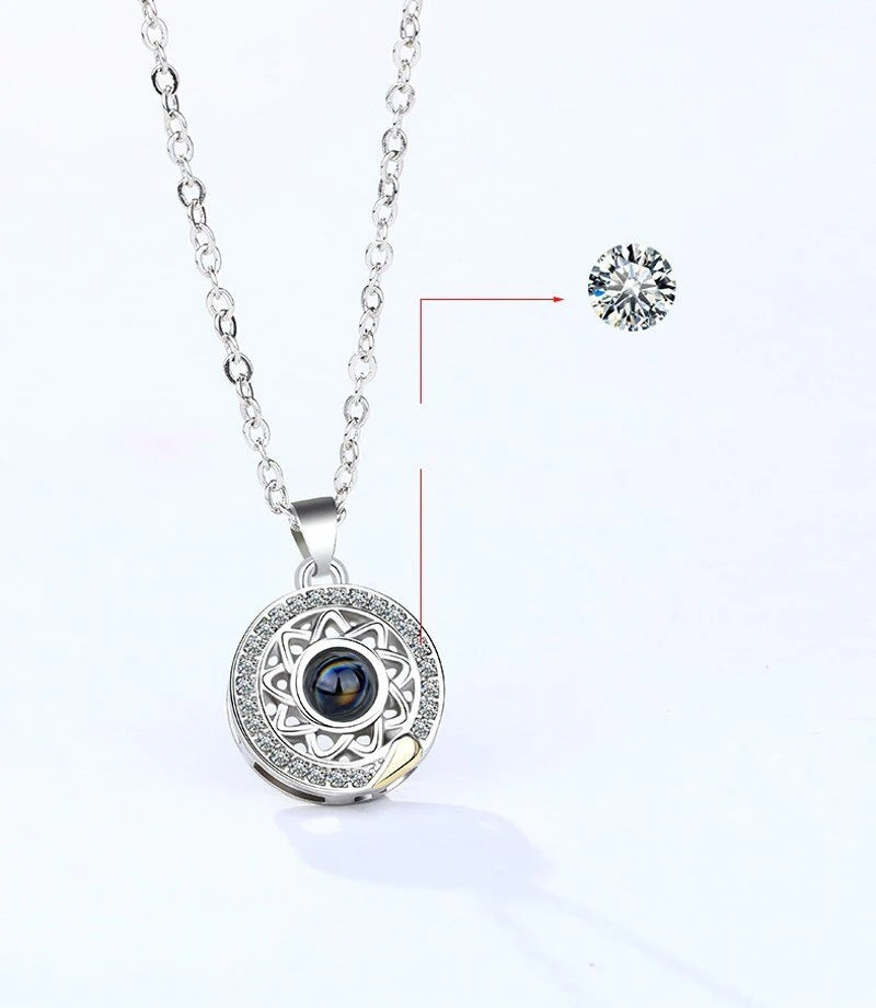 Magnetic Sun Moon Projection Pendant Necklaces - Color_06