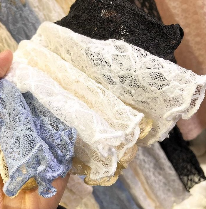Textured Lace Sheer Layering Top - view 6